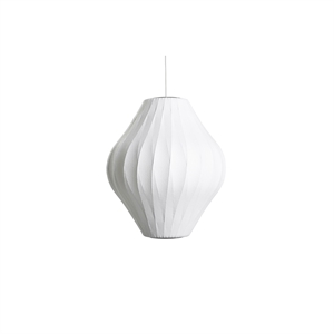 HAY - NELSON Pear Crisscross Bubble Pendant - Medium - Off white