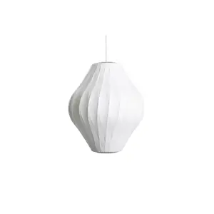 HAY - NELSON Pear Crisscross Bubble Pendant - Medium - Off white