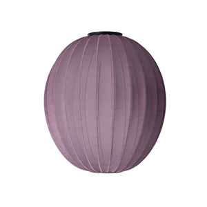 Made By Hand - Loftlampe - Knit-Wit 65 High Oval Ceiling - Burgundy