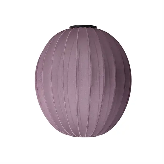 Made By Hand - Loftlampe - Knit-Wit 65 High Oval Ceiling - Burgundy