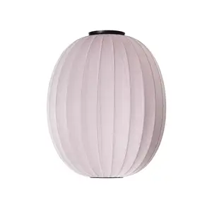 Made By Hand - Loftlampe - Knit-Wit 65 High Oval Ceiling - Light Pink