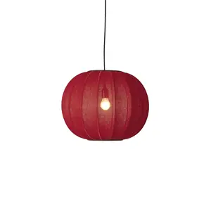 Made By Hand  - Knit-Wit 45 Round Pendant - Maple Red