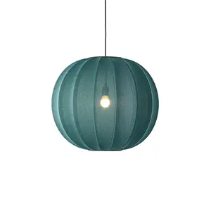 Made By Hand - Pendellampe - Knit-Wit 60 Round Pendant - Seagrass