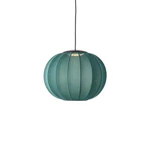 Made By Hand - Pendellampe - Knit-Wit 45 Round Pendant LED - Seagrass