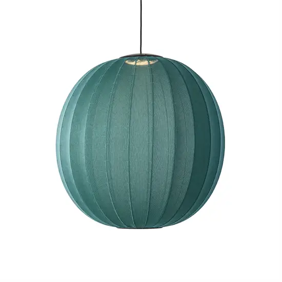 Made By Hand - Pendellampe - Knit-Wit 75 Round Pendant LED - Seagrass