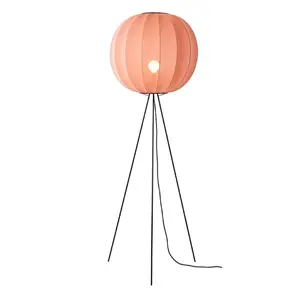 Made By Hand - Gulvlampe - Knit-Wit 60 Round Floor High - Coral