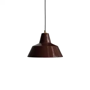 Made By Hand - Værkstedslampe W3 - Chocolate Brown