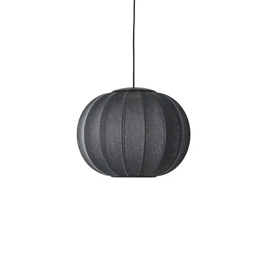 Made By Hand  - Knit-Wit 45 Round Pendant LED - Black