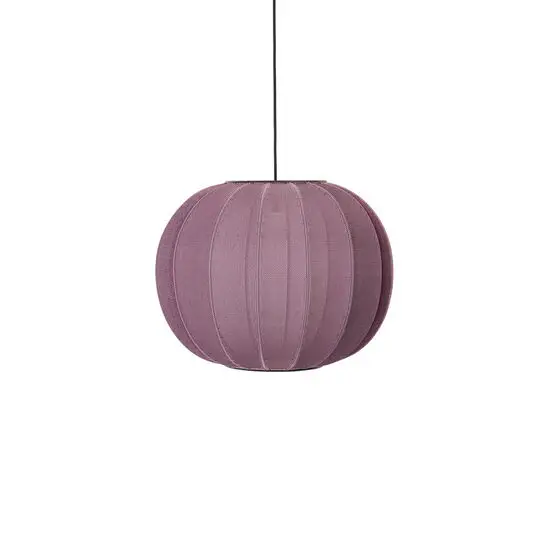 Made By Hand  - Knit-Wit 45 Round Pendant - Burgundy