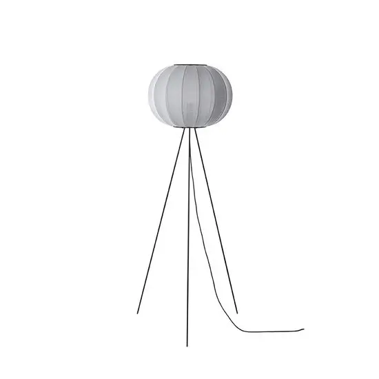 Made By Hand  - Knit-Wit 45 Round Floor High - Silver