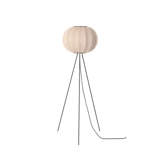 Made By Hand  - Knit-Wit 45 Round Floor High - Sand Stone