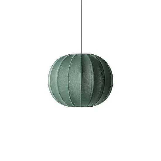 Made By Hand  - Knit-Wit 45 Round Pendant - Tweed Green