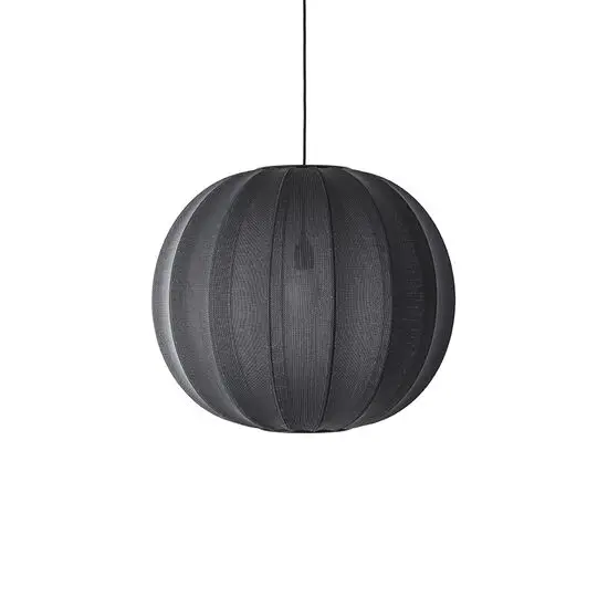 Made By Hand  - Knit-Wit 60 Round Pendant - Black