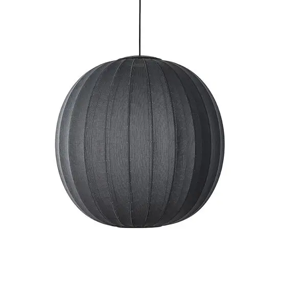 Made By Hand  - Knit-Wit 75 Round Pendant LED - Black