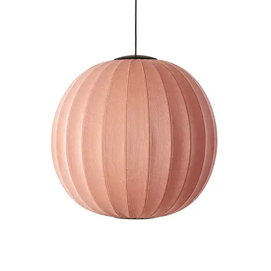 Made By Hand  - Knit-Wit 75 Round Pendant LED - Coral