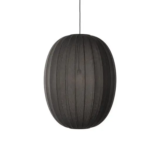 Made By Hand  - Knit-Wit 65 High Oval Pendant - Black