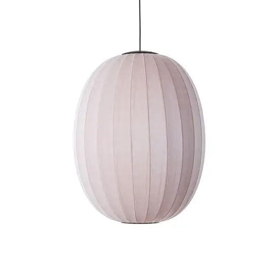 Made By Hand  - Knit-Wit 65 High Oval Pendant LED - Sand Stone