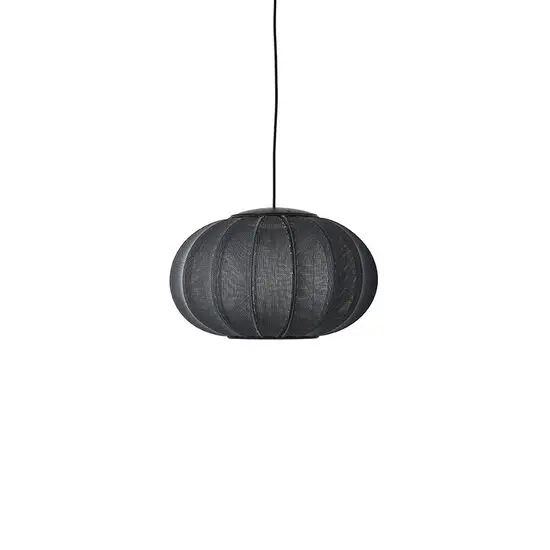 Made By Hand - Pendellampe - Knit-Wit 45 Oval Pendant LED - Black