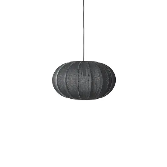 Made By Hand  - Knit-Wit 45 Oval Pendant - Black