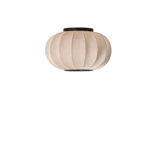 Made By Hand - Loftlampe/Væglampe - Knit-Wit 45 Oval - Sand Stone