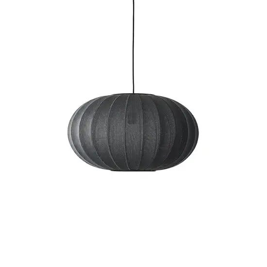 Made By Hand  - Knit-Wit 57 Oval Pendant - Black