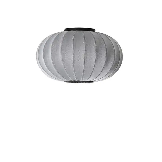 Made By Hand  - Knit-Wit 57 Oval Ceiling/Wall - Silver