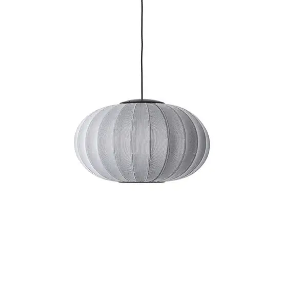 Made By Hand  - Knit-Wit 57 Oval Pendant LED - Silver