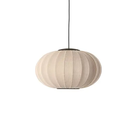 Made By Hand  - Knit-Wit 57 Oval Pendant LED - Sand Stone