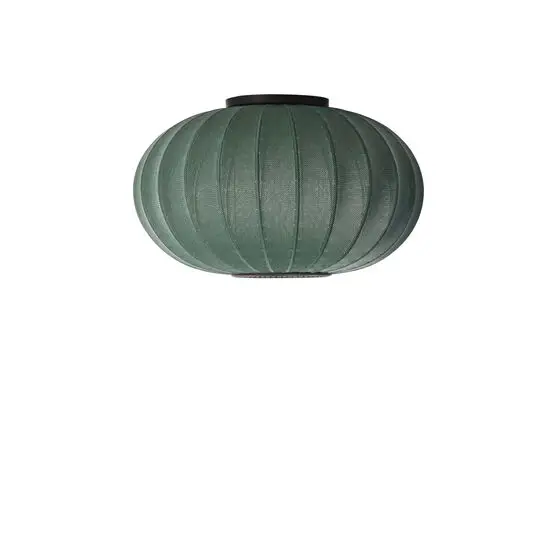 Made By Hand  - Knit-Wit 57 Oval Ceiling/Wall - Tweed Green