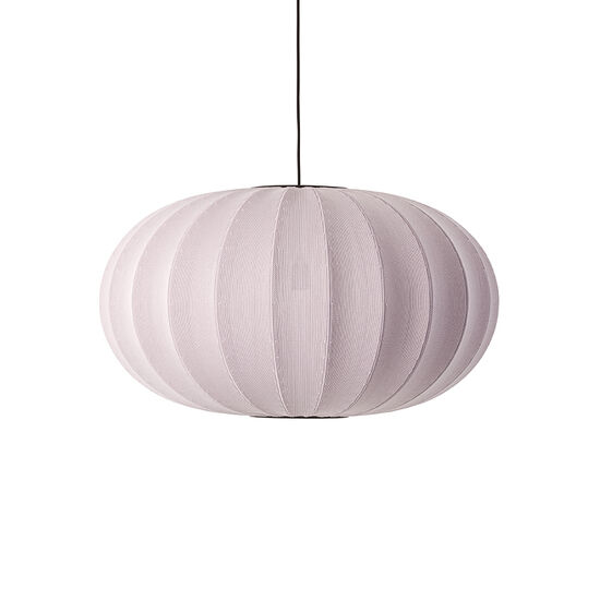 Made By Hand  - Knit-Wit 76 Oval Pendant - Light Pink