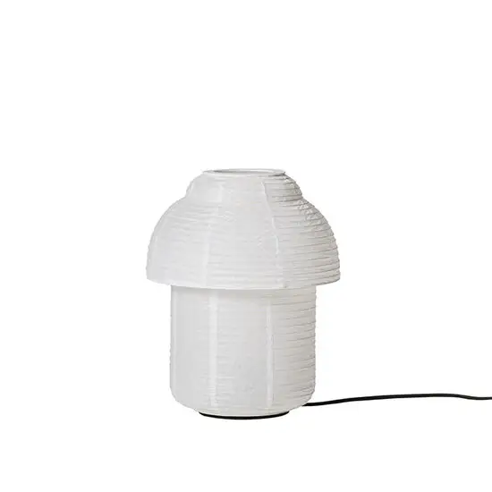 Made By Hand  - Papier Ø30 Double Table - White
