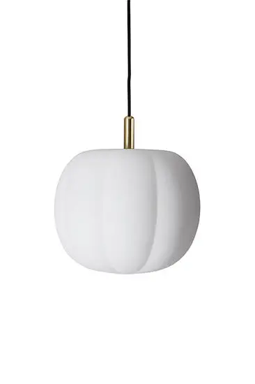 Made By Hand  - Pepo Pendant Medium Ø30 Brass Top - Opal
