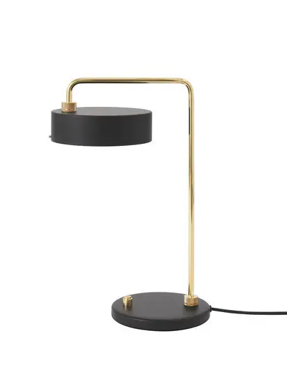 Made By Hand  - Petite Machine Table Lamp - Deep Black