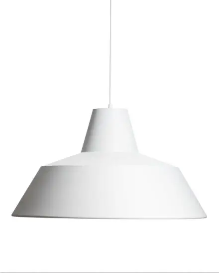 Made By Hand  - Workshop Lamp W5 - Matte White