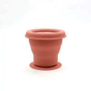 Foldbar Snack kop, terra cotta
