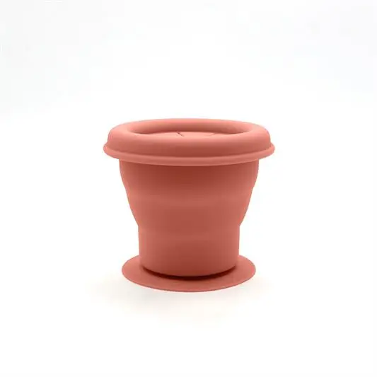 Foldbar Snack kop, terra cotta