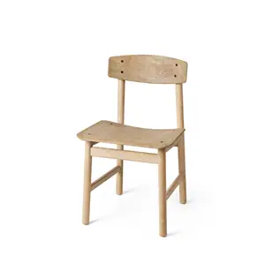 Mater - Stol - Conscious Chair 3162 - Sæbebehandlet eg/coffee waste light