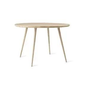 Mater bord - Accent spisebord - mat lakeret eg - Ø 110 cm