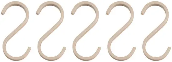 Mette Ditmer - HANG-IT S-hook, 5-pack - Sand