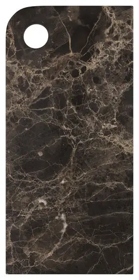 Mette Ditmer - Marble Serveringsbræt - 18 x 38 x 1 - Brown