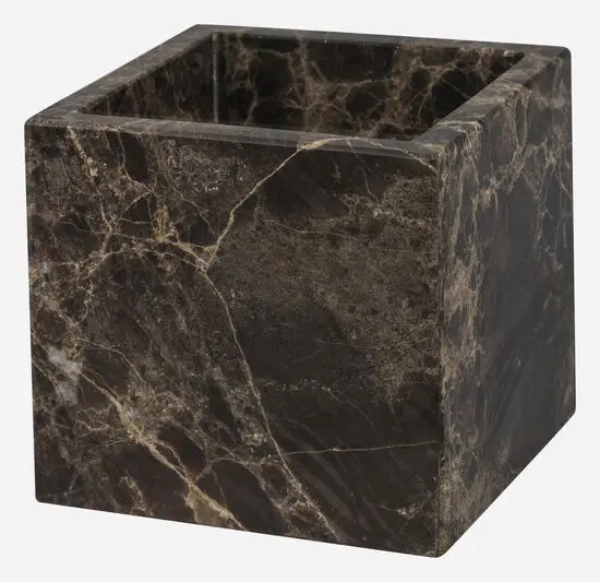 Mette Ditmer - Marble Holder - 10 x 10 x 9 - Brown