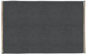 Mette Ditmer - BLØD bademåtte - Dark grey / Light grey