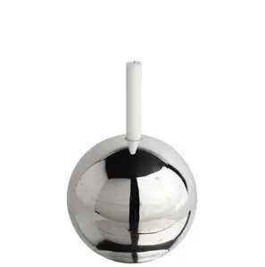 Mette Ditmer - SPHERE lysestage, mellem - Chrome