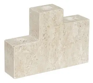 Mette Ditmer - STEP trio candleholder - Linen