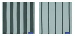 Mette Ditmer - Stripes Vaskeklude - 33 x 33 - Mint
