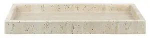 Mette Ditmer - TRAVERTINE deco tray - Linen