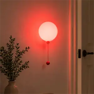 Plii Design Collection - Mimo Balloon Light - Coral Bloom