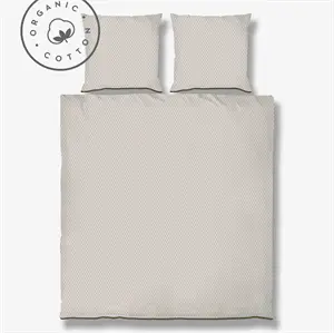 Mette Ditmer - MINI-sengesæt - Sand/Light grey - W200 x L220 cm