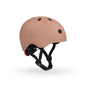 Scoot and Ride Highway - Cykelhjelm - Mocha - str. 51-55 cm 