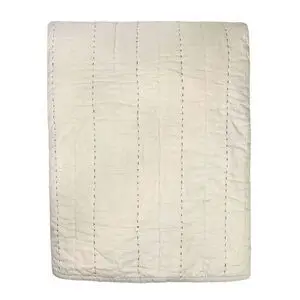 Moudhome - SENSES quiltet sengetæppe beige - 260x260 cm